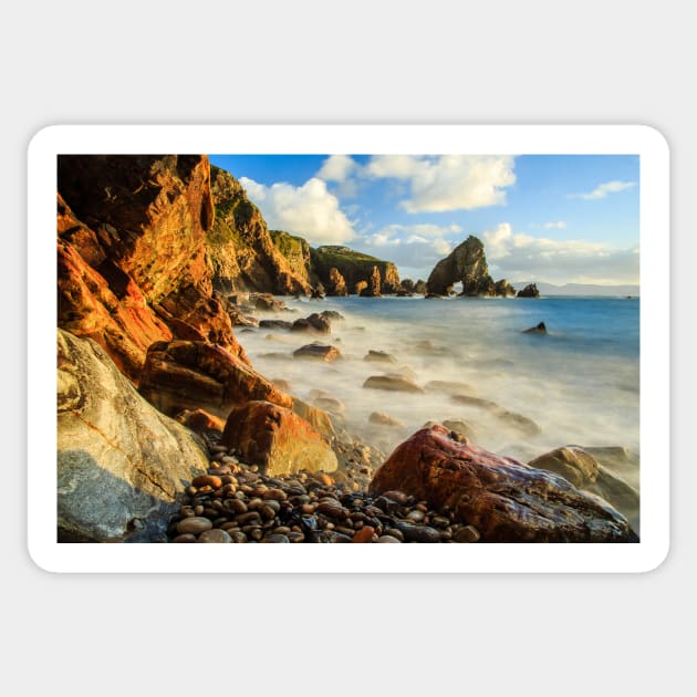 Crohy Head Sea Arch Sticker by Aidymcg